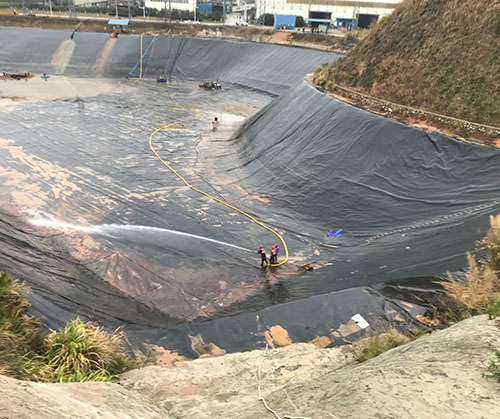 庆云废水池清理